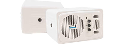 Anchor Audio White Powered Speaker with Wireless Receiver - Solotech