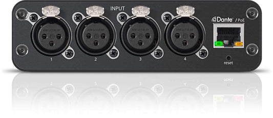 Shure ANI4IN-XLR 4-Input XLR Audio Network Interface - ProSound and Stage Lighting