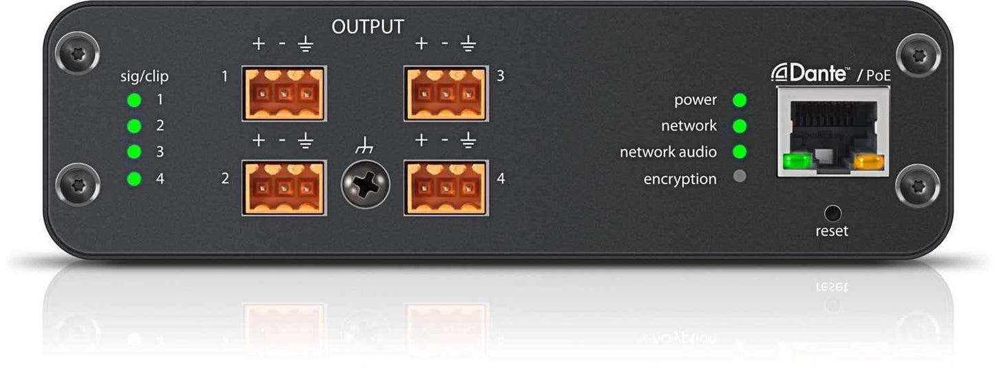 Shure ANI4OUT-BLOCK 4-Out Audio Network Interface - ProSound and Stage Lighting