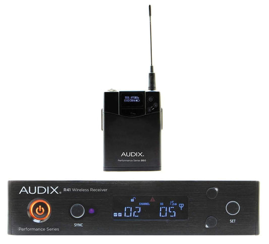 Audix AP41 BP Single Ch Bodypack Wireless System - Solotech