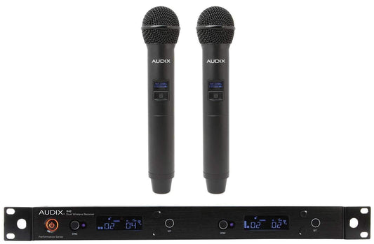 Audix AP42 OM2 Dual Ch Handheld Wireless Mic Set - Solotech