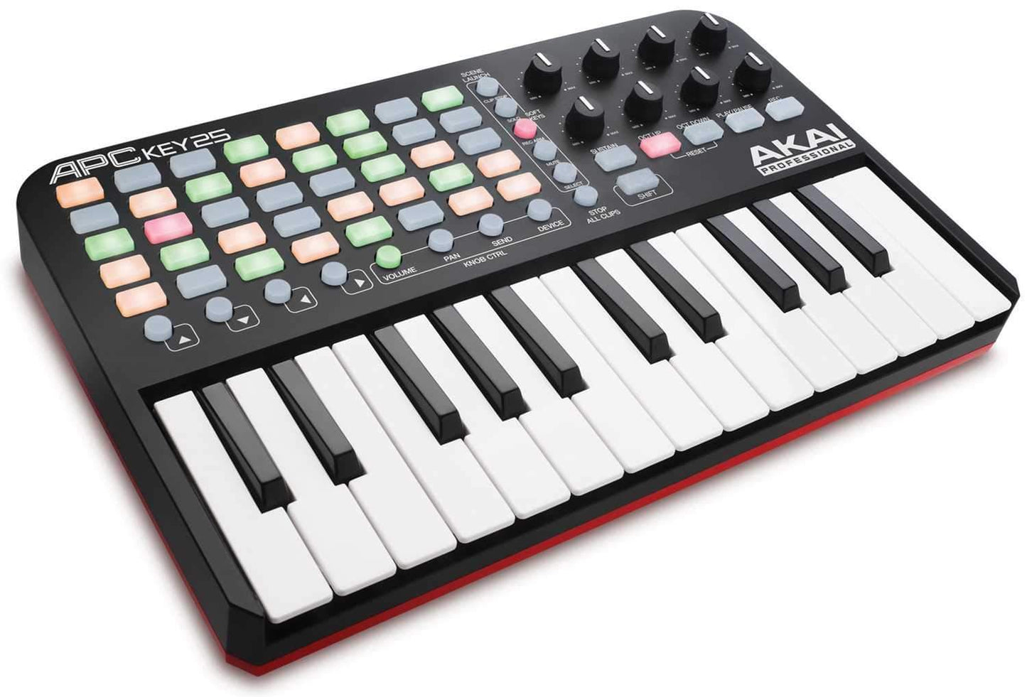 AKAI APC Key 25 Ableton USB Keyboard Controller - Solotech