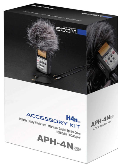 Zoom APH-4NSP Accessory Pack for H4N Pro Recorder - Solotech