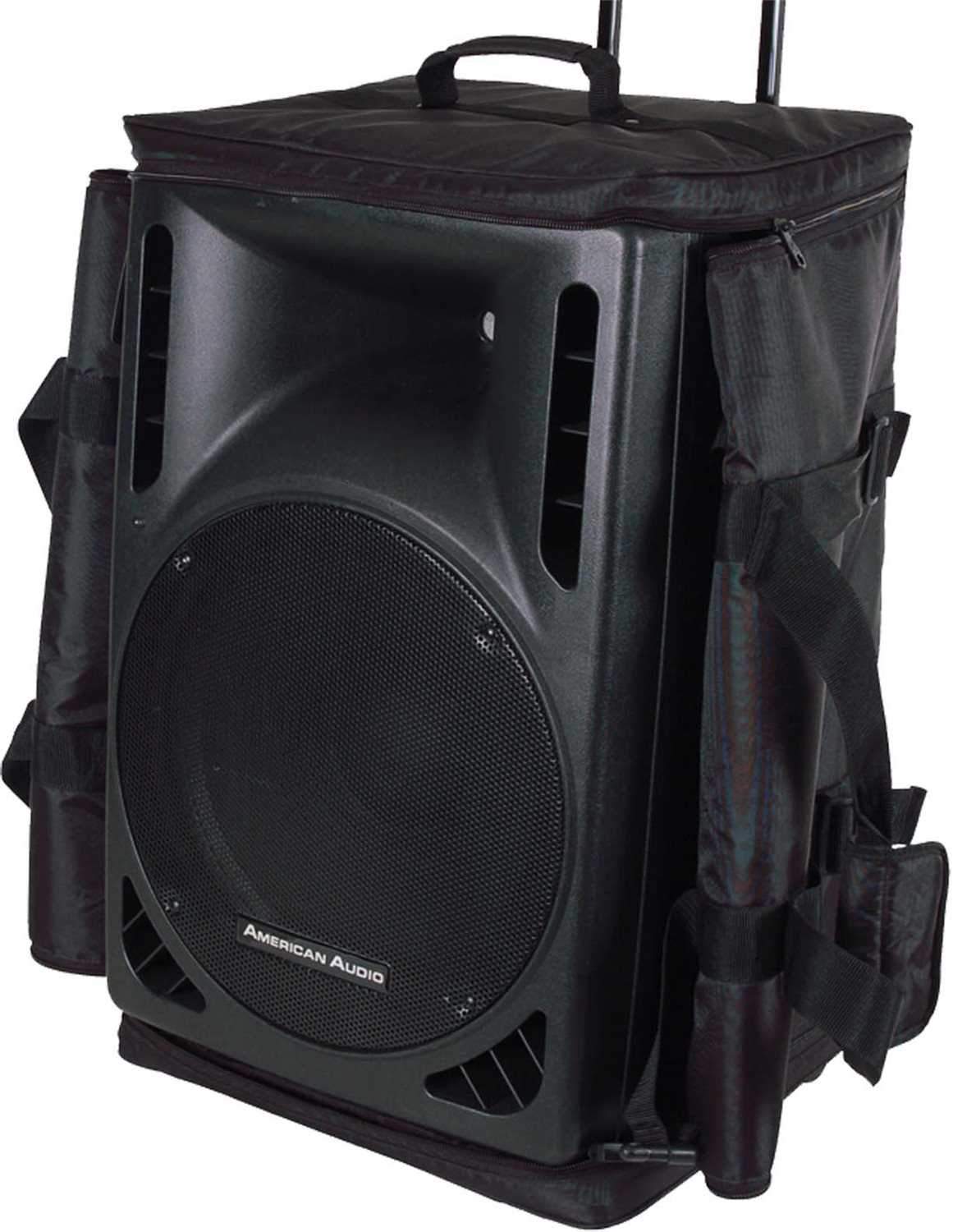 Arriba AS175 Rolling Speaker Bag with Wheels - Solotech