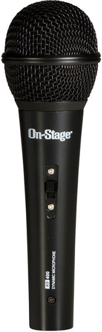 On Stage AS400V2 Dynamic Handheld Microphone - PSSL ProSound and Stage Lighting