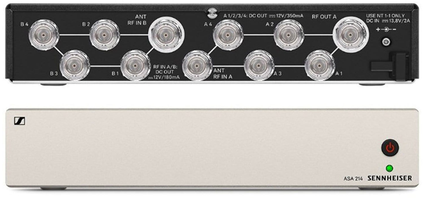 Sennheiser ASA214-UHf Ant Splitter For EW G - PSSL ProSound and Stage Lighting