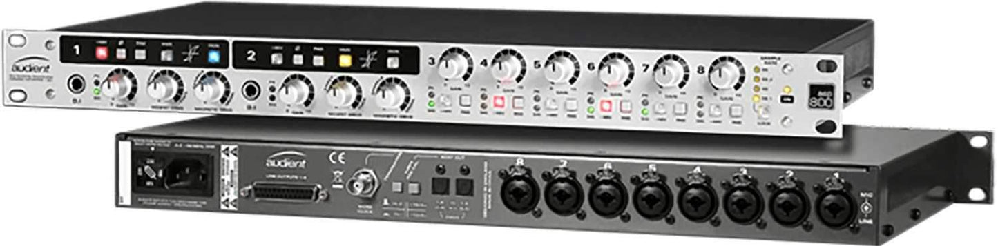 Audient ASP800 8-Channel Mic Preamp - ProSound and Stage Lighting