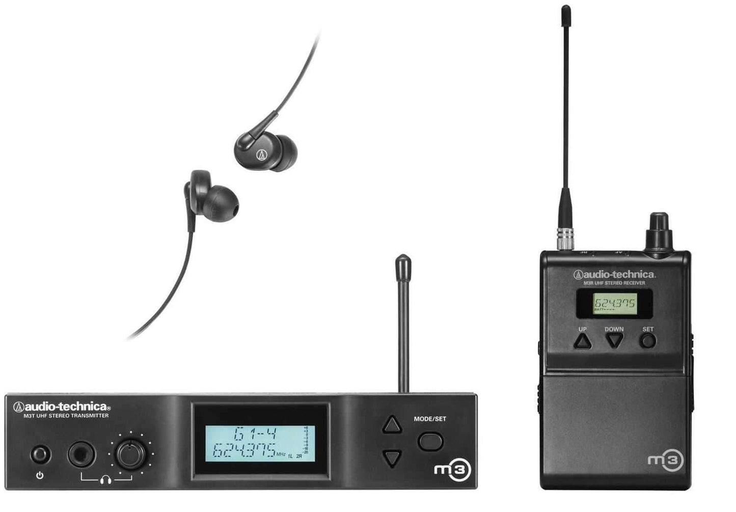 Audio Technica M2 Wireless In Ear Monitor System - Solotech