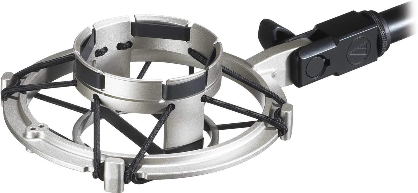 Audio Technica AT8449/SV Mic Shock Mount Silver - Solotech