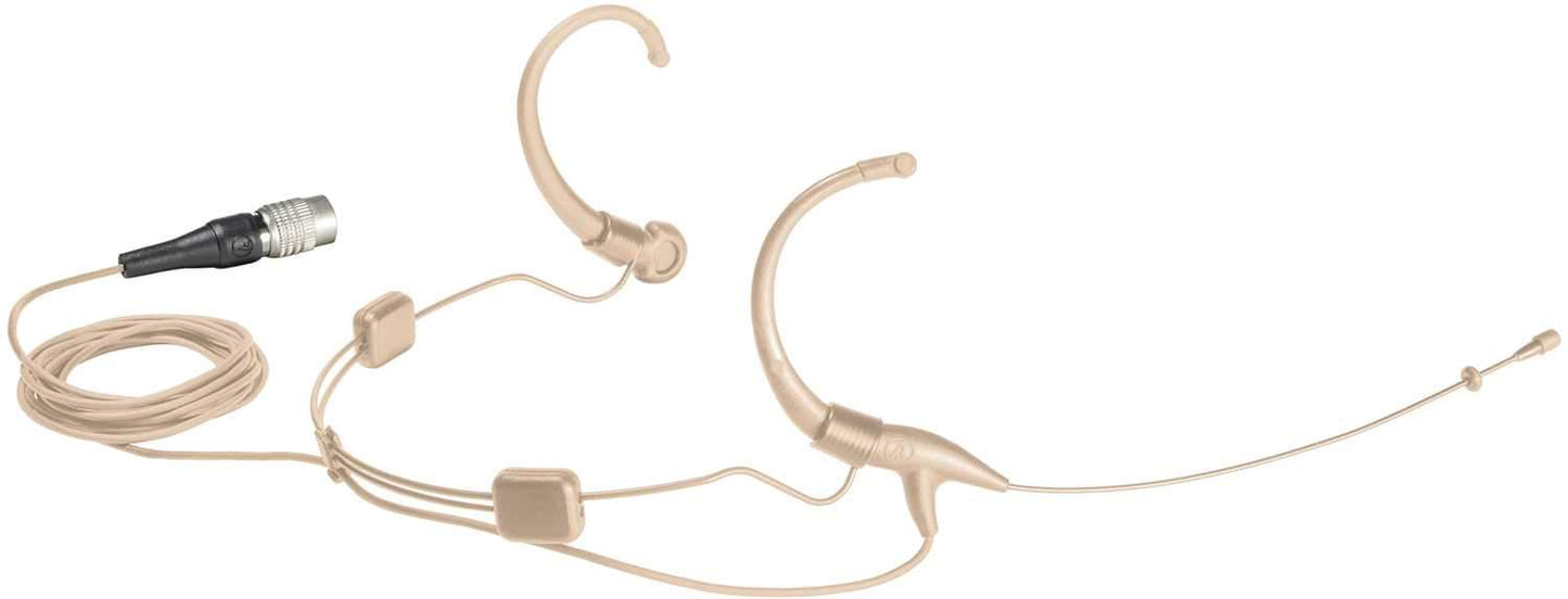 Audio Technica AT8464-TH Dual-ear Mic Mount Beige - Solotech