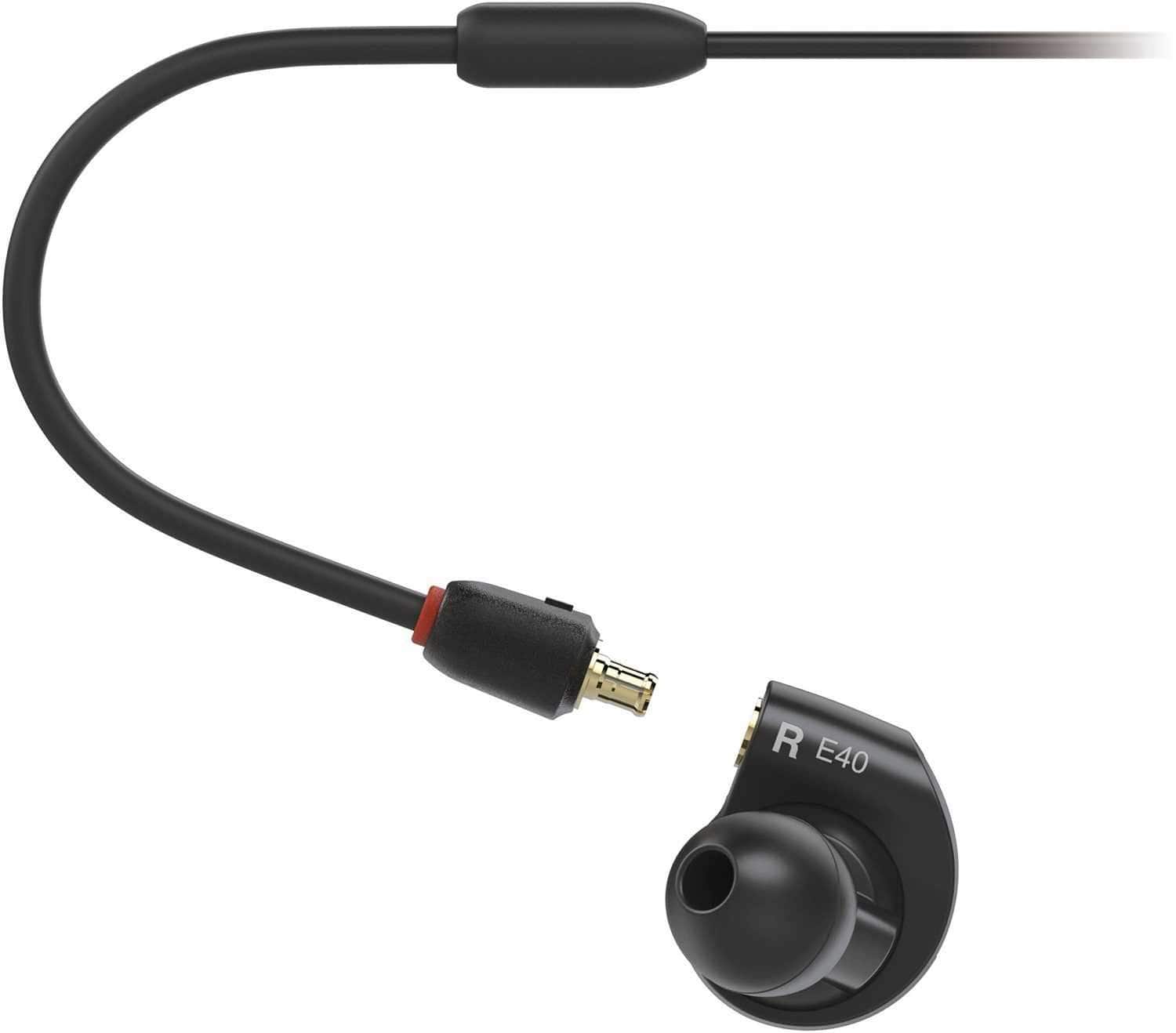 Audio Technica ATH-E40 In-ear Monitor Headphones - ProSound and Stage Lighting