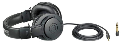 Audio Technica ATH-M20X Pro DJ Monitor Headphones - ProSound and Stage Lighting