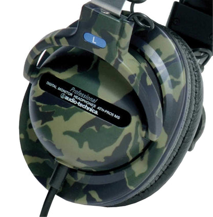 Audio Technica ATH-PRO5MSA Camo DJ Headphones - Solotech