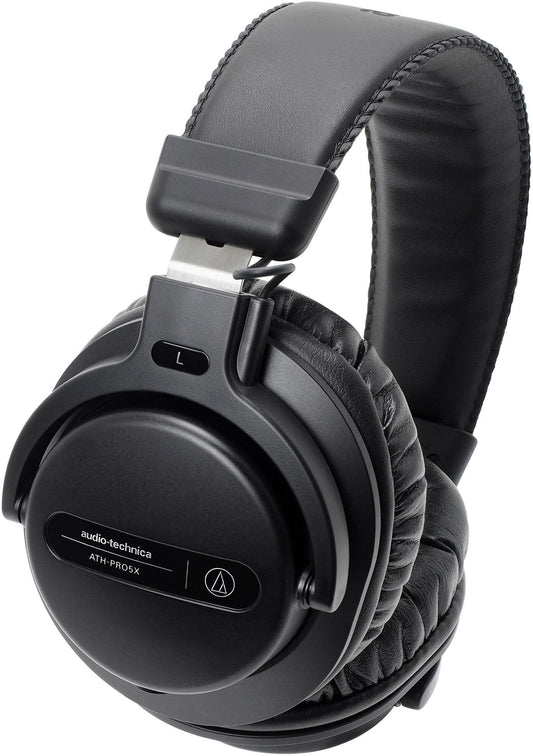 Audio Technica ATH-PRO5xBK DJ Over-Ear Headphones - Solotech