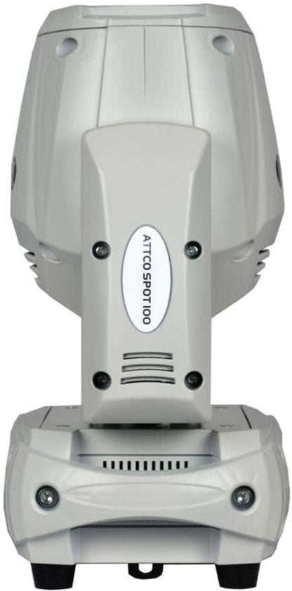 JMAZ Attco Spot 100 75 Watt LED Moving Head In White - PSSL ProSound and Stage Lighting