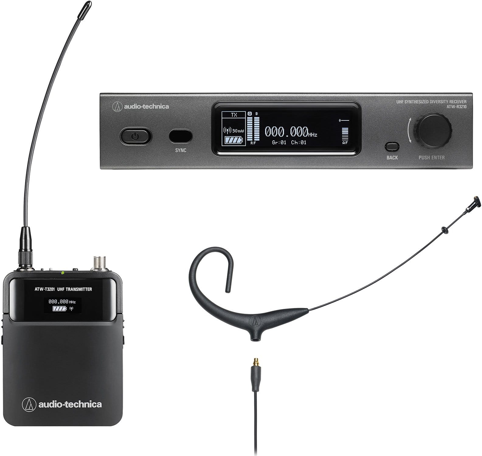 Audio-Technica NET 3000 SER SYS with BP894XCH in 470-530 - PSSL ProSound and Stage Lighting