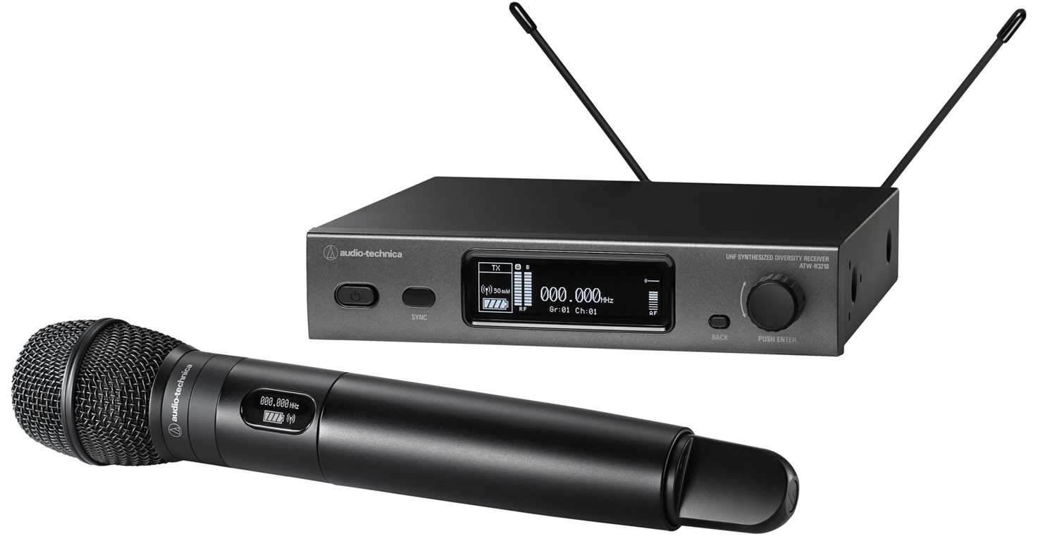 Audio Technica ATW-3212-C710 3000 Series Wireless Handheld Mic with C710 DE2 - ProSound and Stage Lighting