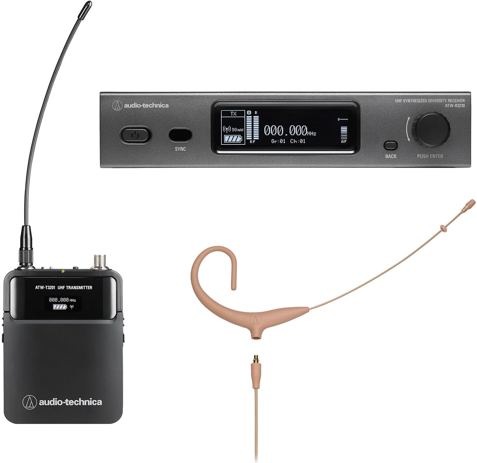 Audio-Technica NET 3000 SER SYS with BP894XCH 530-590 – Solotech