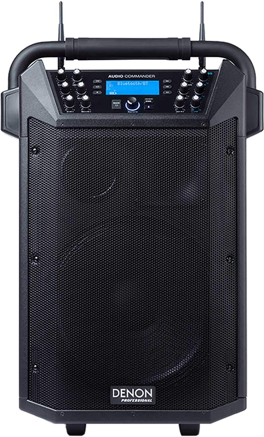 Denon Pro Commander Battery-Powered PA System with Wireless Mics - Solotech