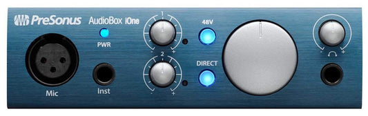 PreSonus Audiobox iOne USB & iPad Audio Interface - ProSound and Stage Lighting