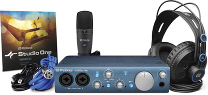 PreSonus Audiobox Studio iTwo Recording Package - Solotech