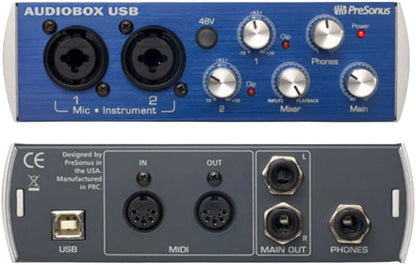 PreSonus AudioBox USB 2x2 Audio Interface - ProSound and Stage Lighting