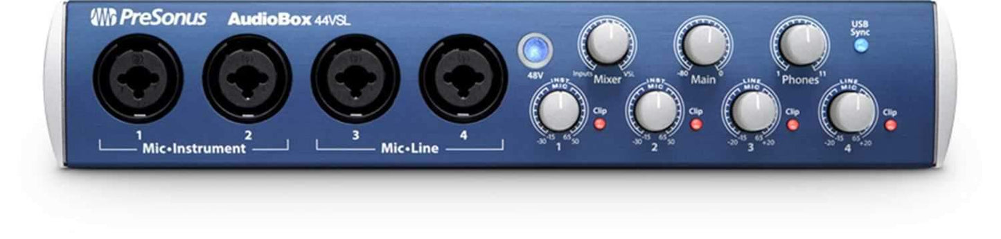 PreSonus AudioBox 44VSL USB Audio Interface - Solotech