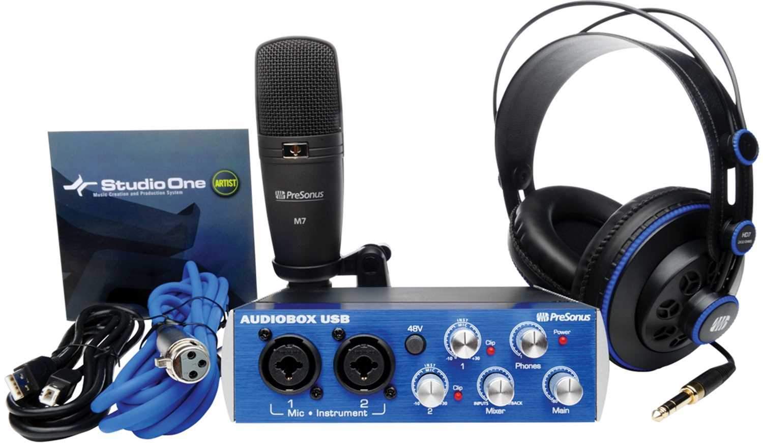 Presonus AudioBox Studio Complete Recording Pack - Solotech