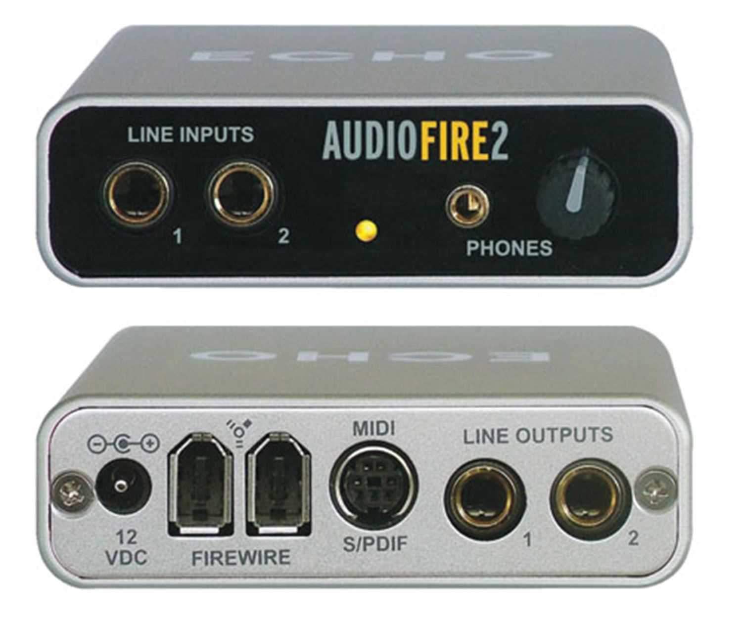 Echo AUDIOFIRE-2 2In/2Out Firewire Audio Interface - Solotech