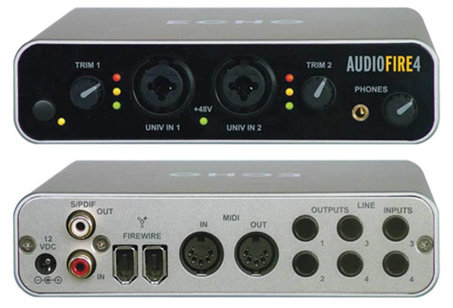 Echo AUDIOFIRE-4 2In/4Out Firewire Audio Interface - Solotech