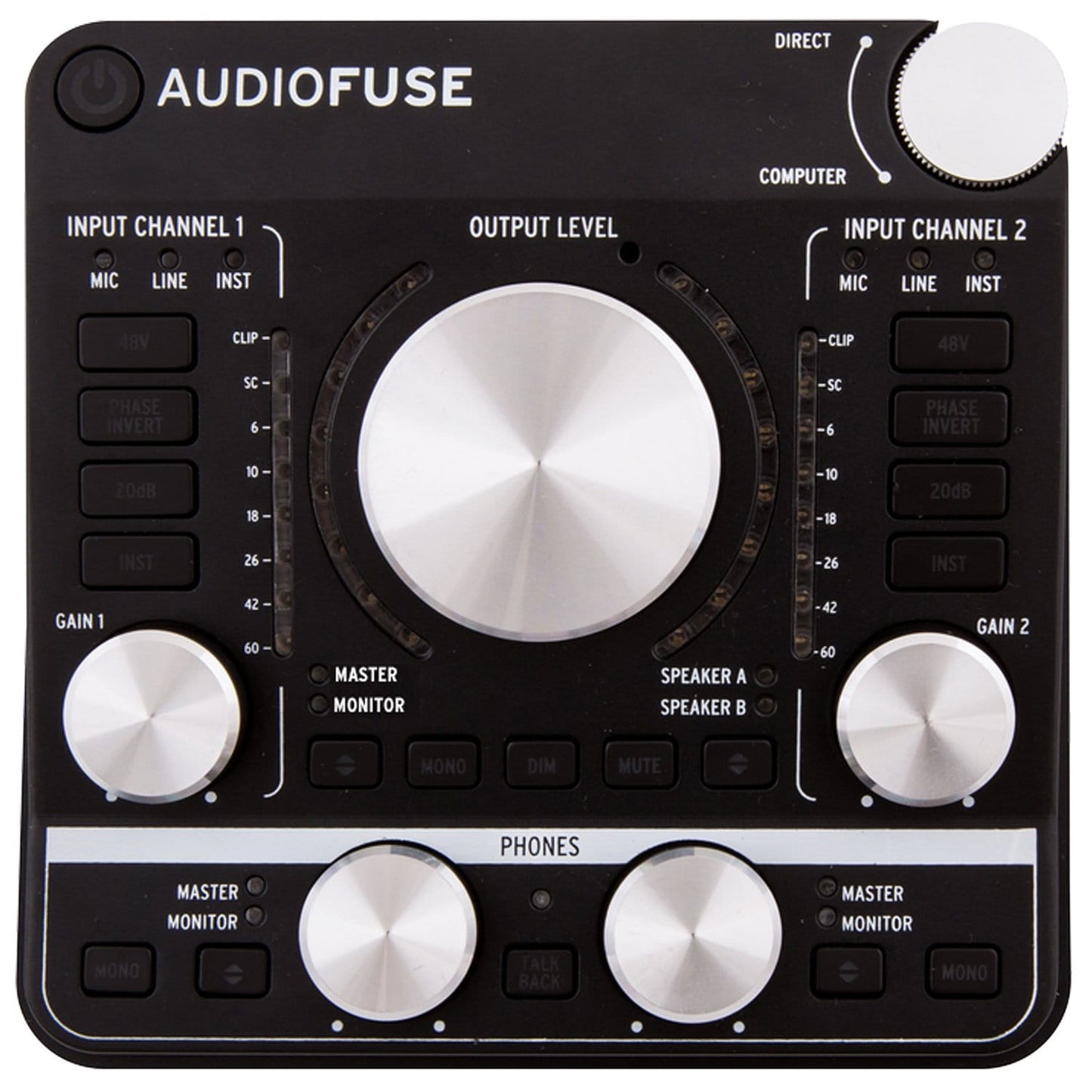 Arturia Audiofuse USB Audio Interface Dark Black - Solotech