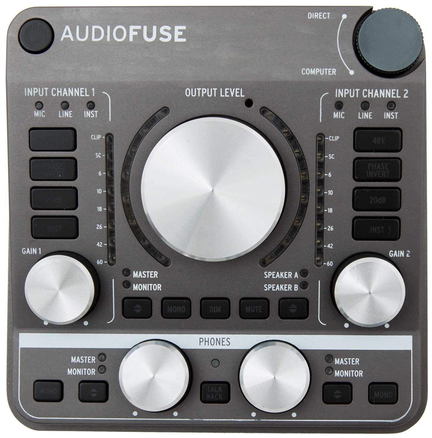 Arturia Audiofuse USB Audio Interface Space Grey - Solotech