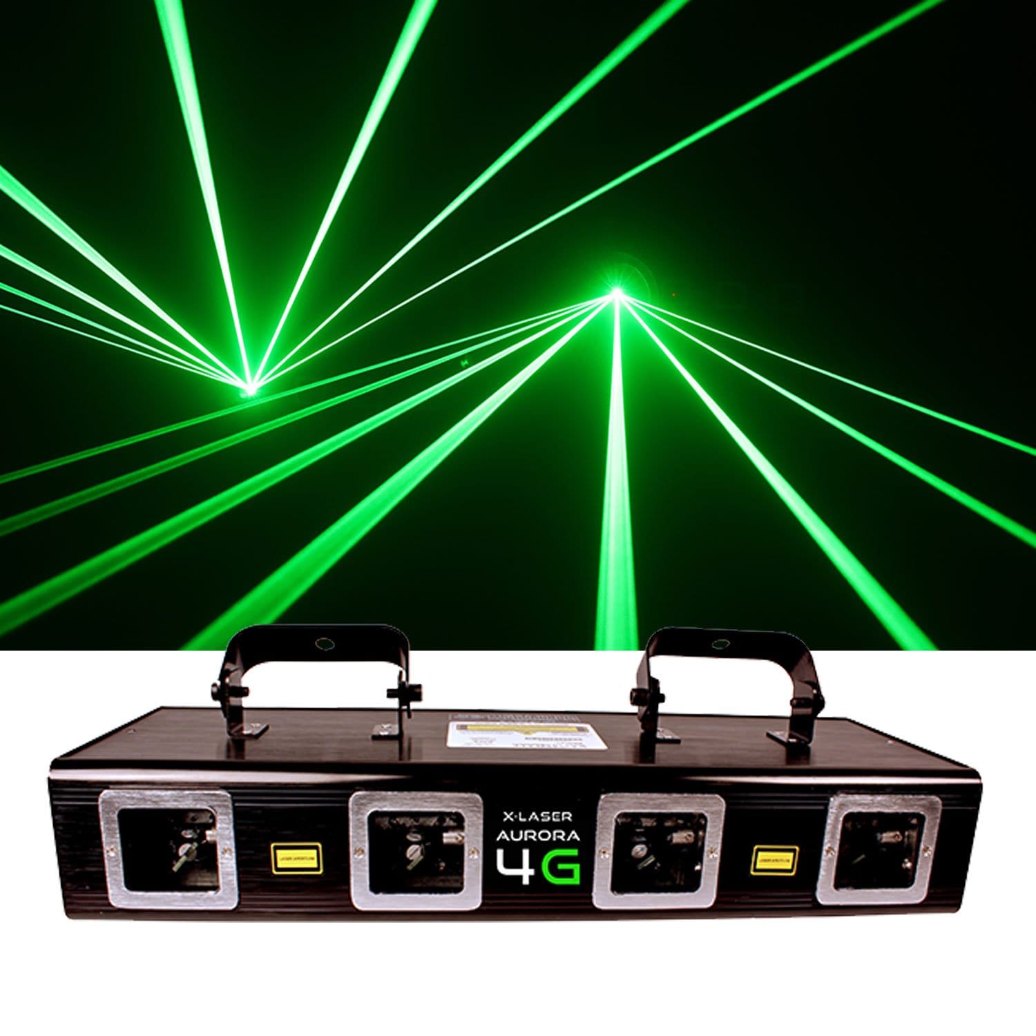 X-Laser Aurora 4G Quad Aperture Green Laser - Solotech