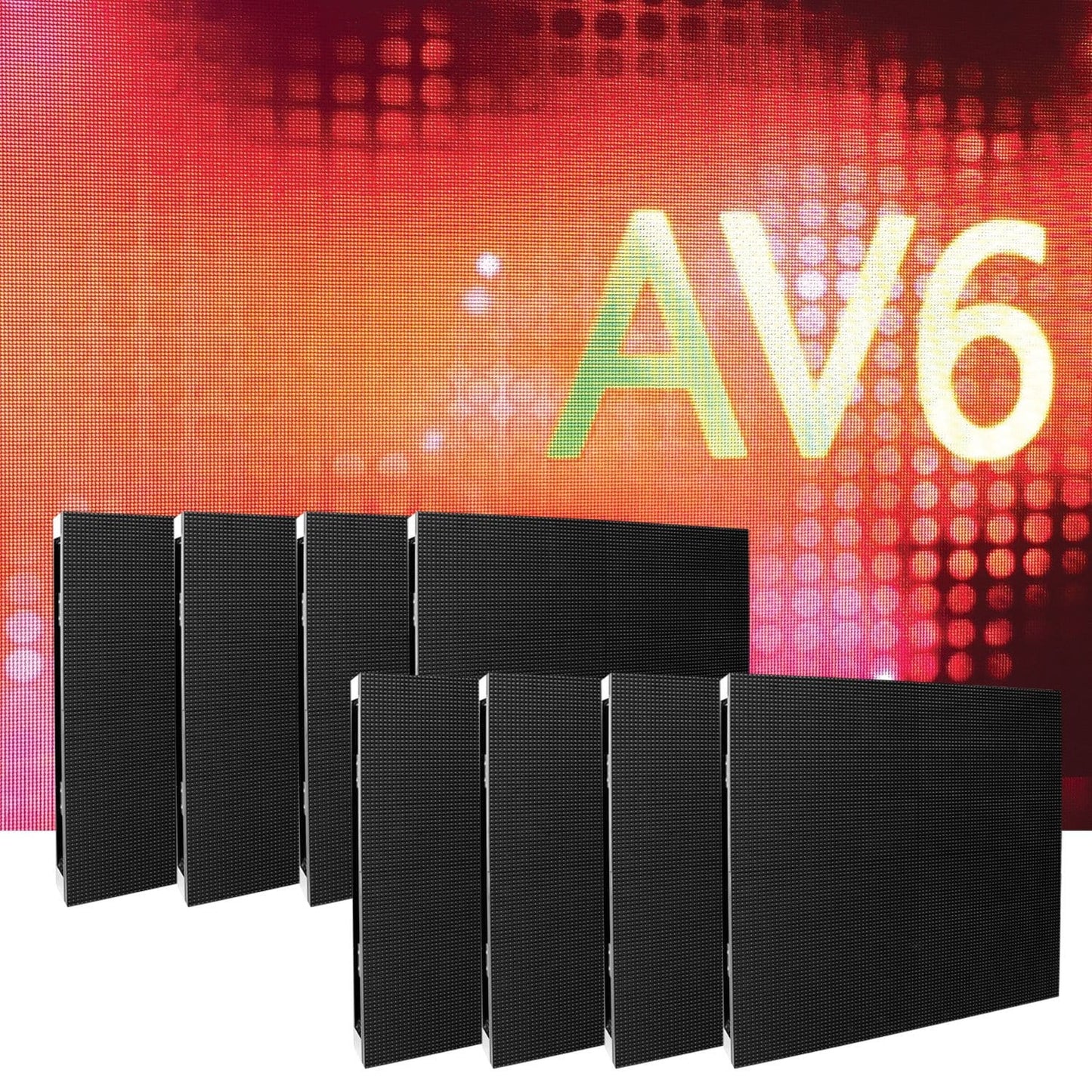 ADJ American DJ AV6X4X2 8-Panel AV6X LED Video Wall System - Solotech