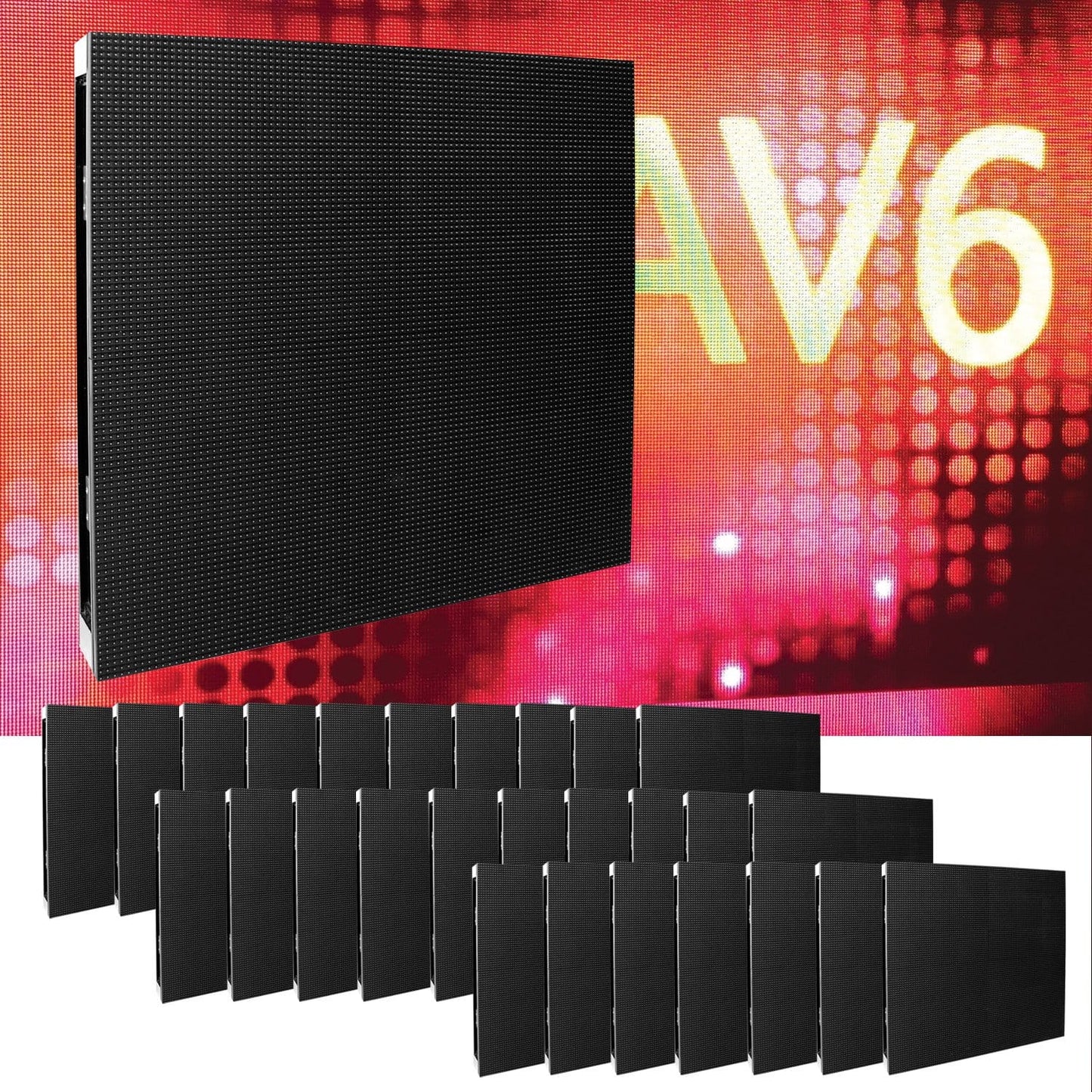 ADJ American DJ AV6X7X4 28-Panel AV6X LED Video Wall System - Solotech