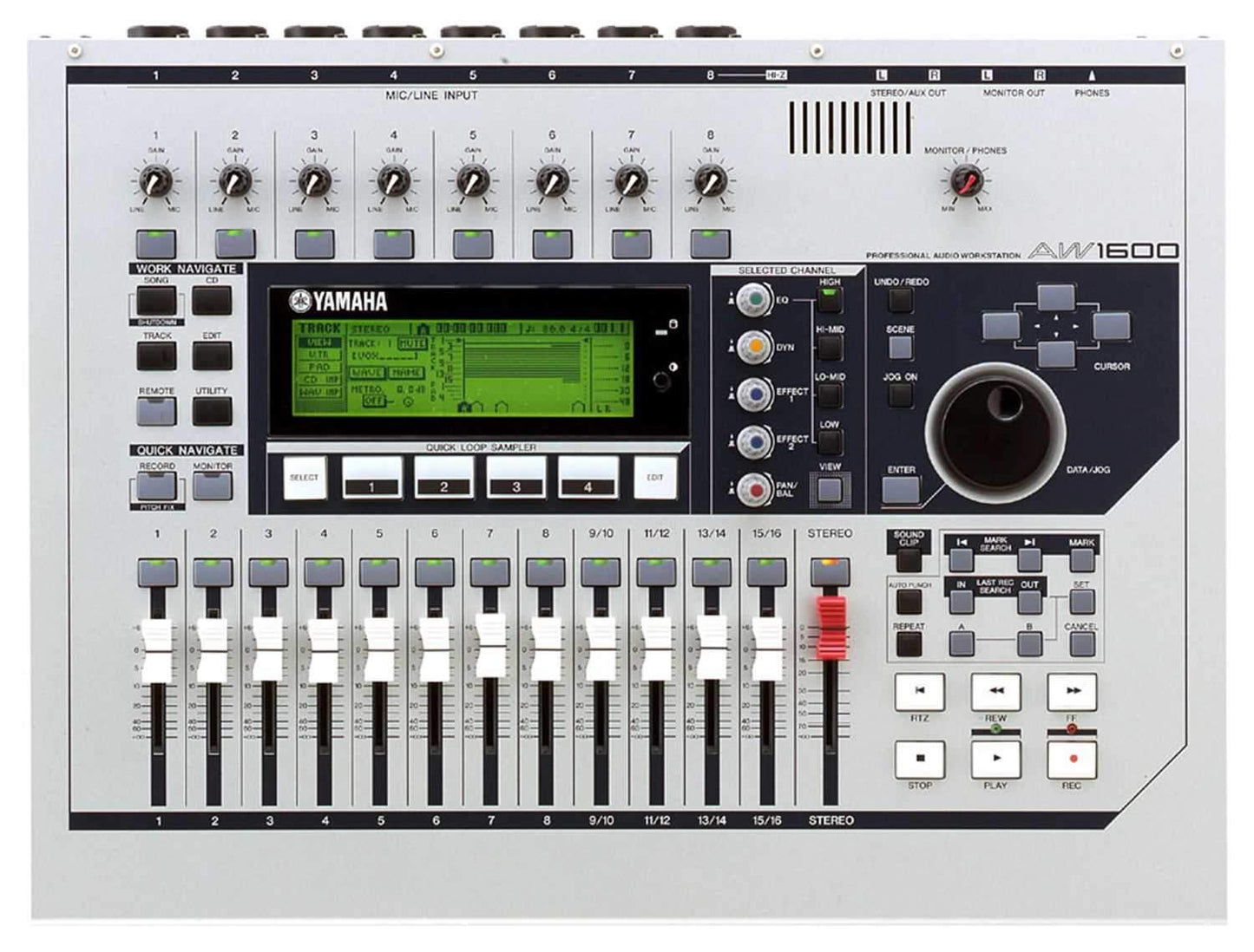 Yamaha AW-1600 Digital Audio Workstation 16 Track - Solotech