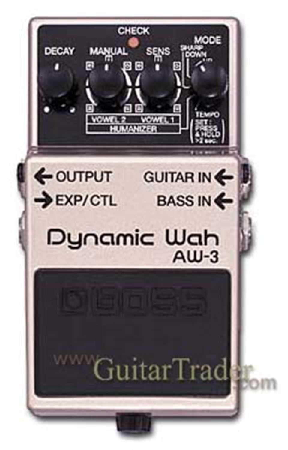 Boss AW3 Dynamic Wah - Solotech