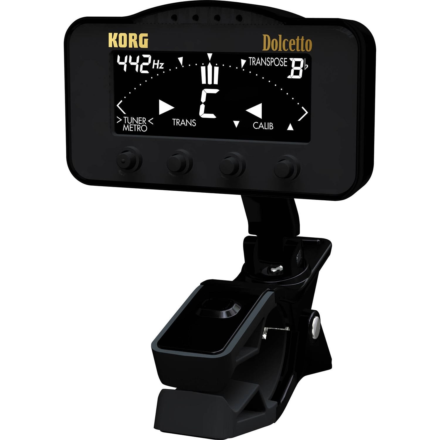 Korg AW3M Dolcetto Clip-On Tuner Metronome - Solotech