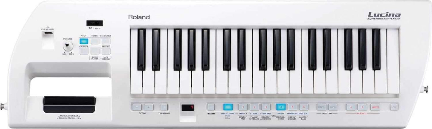 Roland AX-09 Lucina Compact Shoulder Synthesizer - Solotech