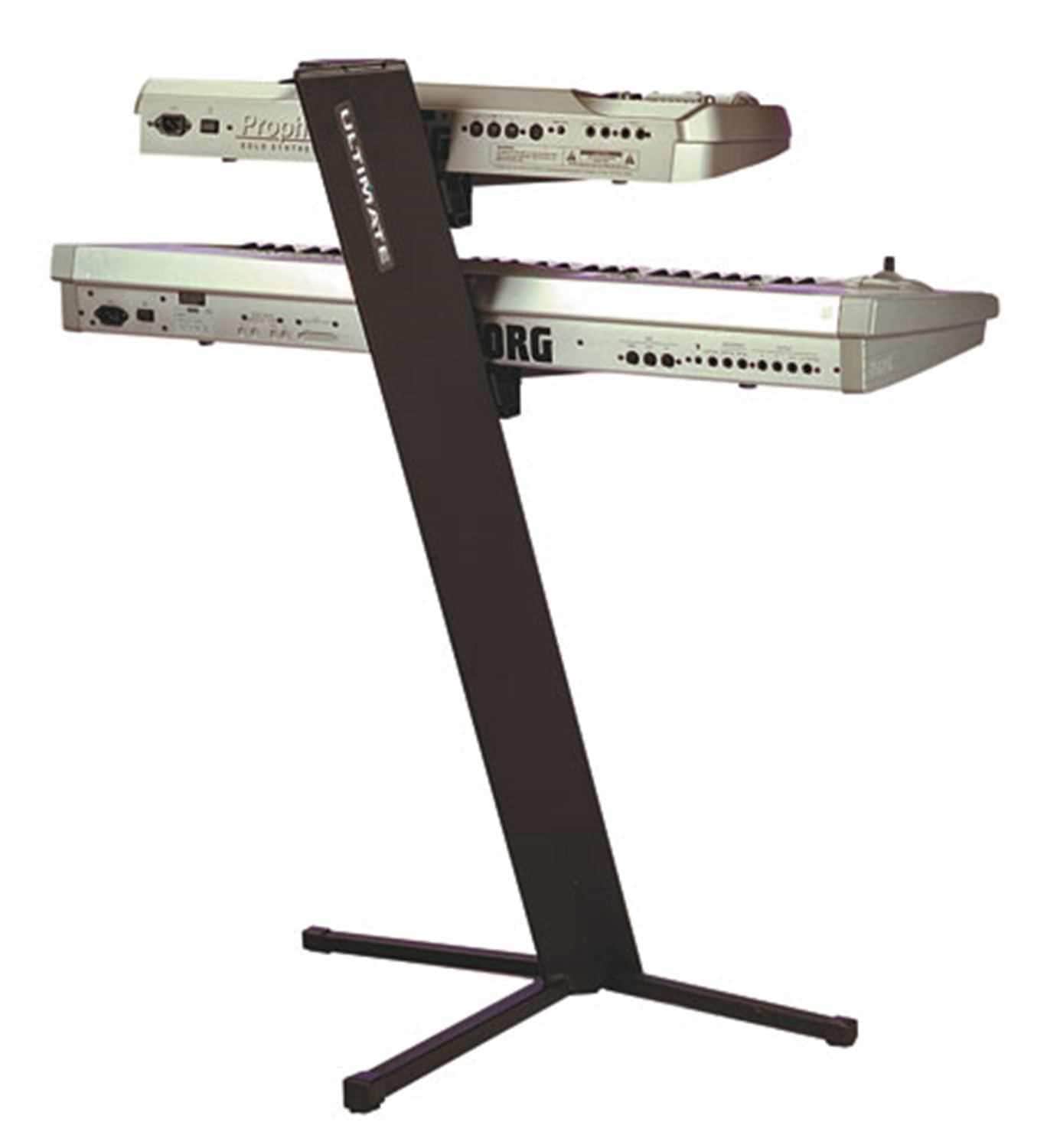 Ultimate AX48B Apex Column Keyboard Stand - Black - Solotech