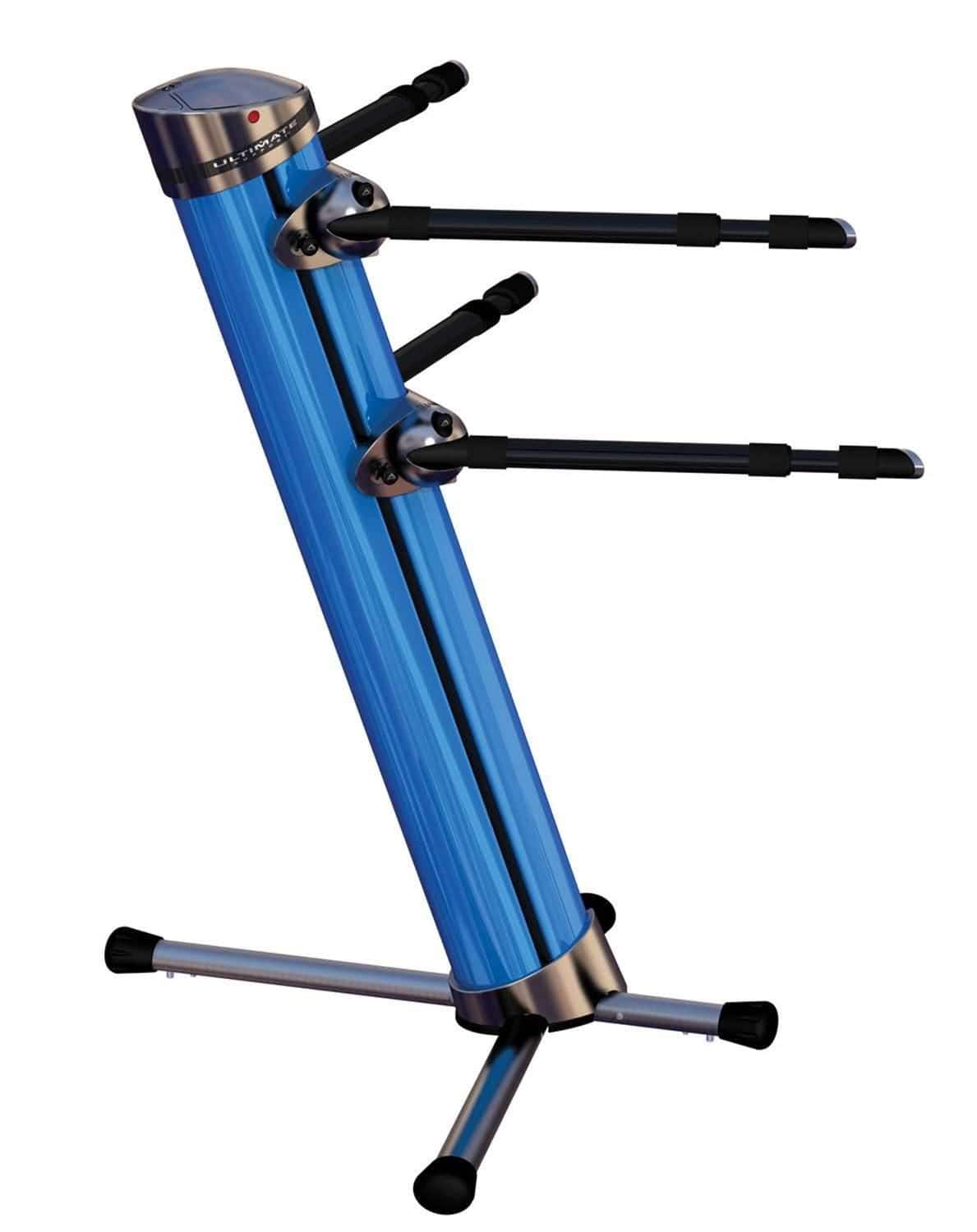 Ultimate AX90BL Apex Column Keyboard Stand-Blue - Solotech