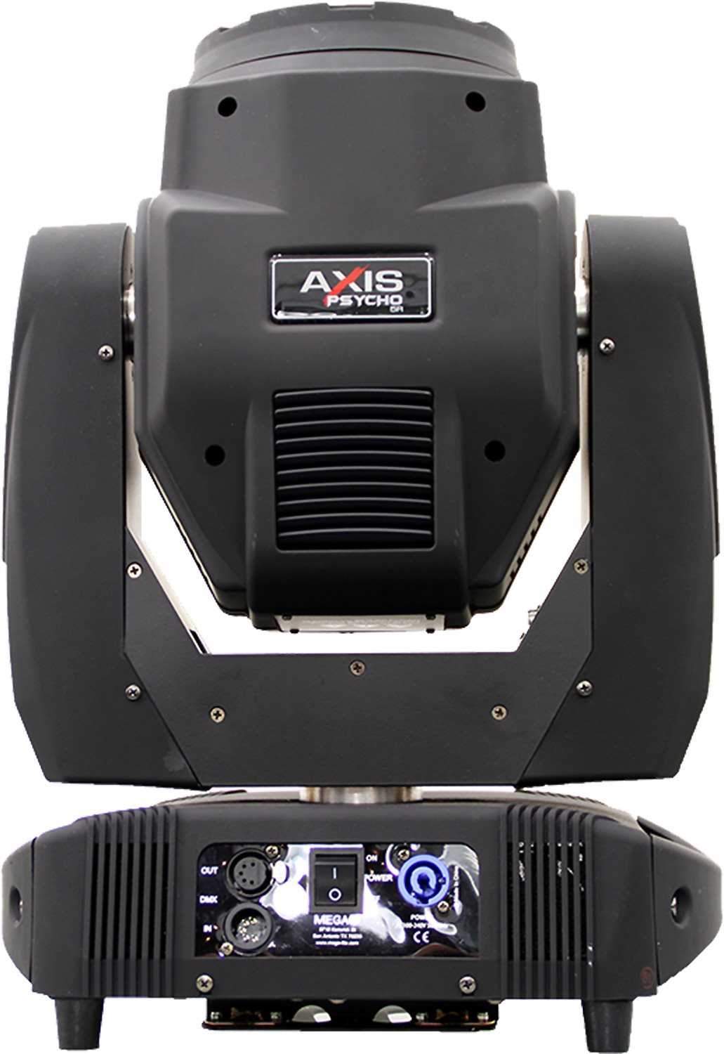 Mega Lite Axis Psycho 5R DMX Moving HeadLight - Solotech