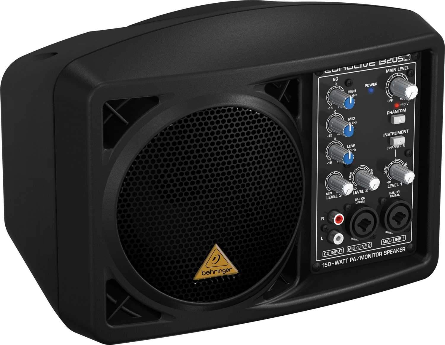 Behringer Eurolive B205D Powered Monitor Speaker - ProSound and Stage Lighting