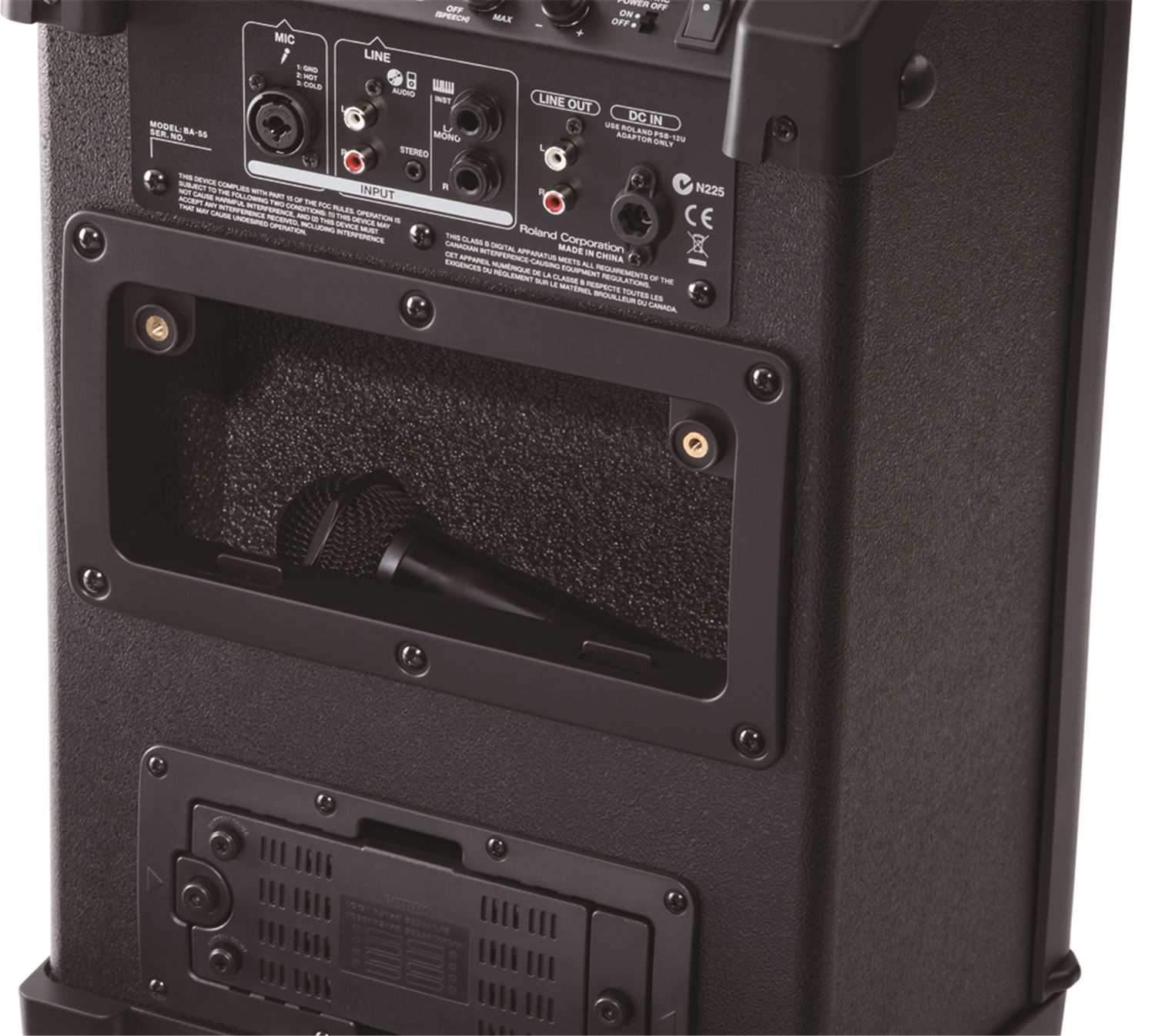 Roland BA-55 Portable PA Speaker with Accelerometer - Solotech