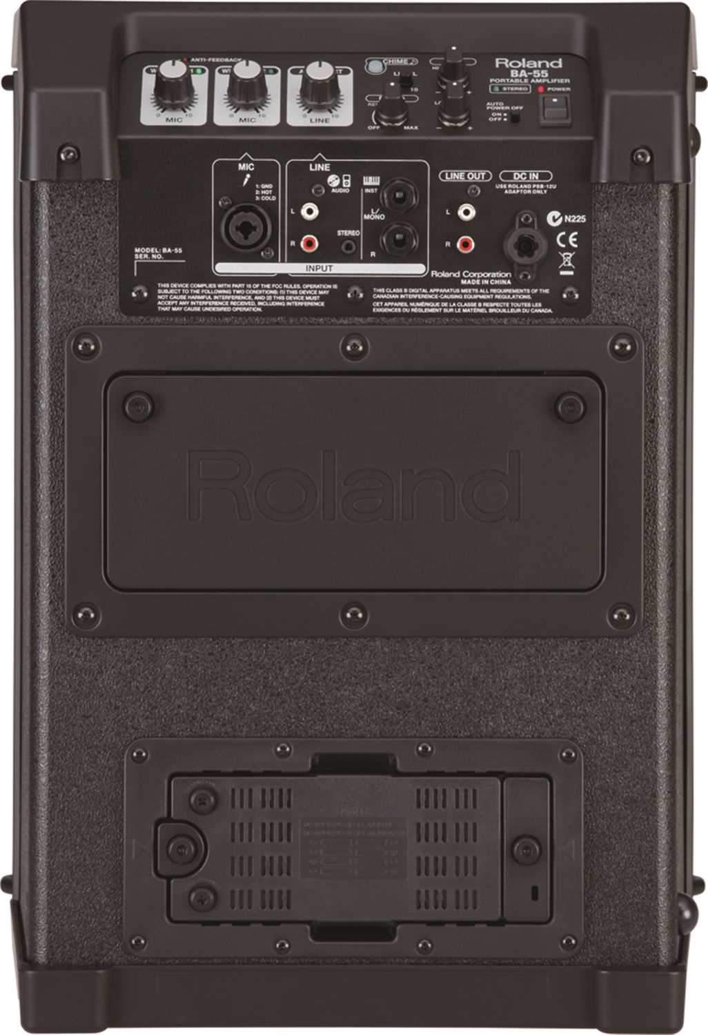 Roland BA-55 Portable PA Speaker with Accelerometer