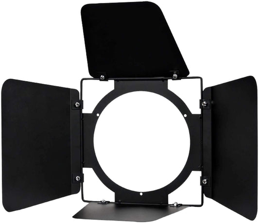 ADJ American DJ Black Metal Barn Doors for COB Cannon Wash - ProSound and Stage Lighting