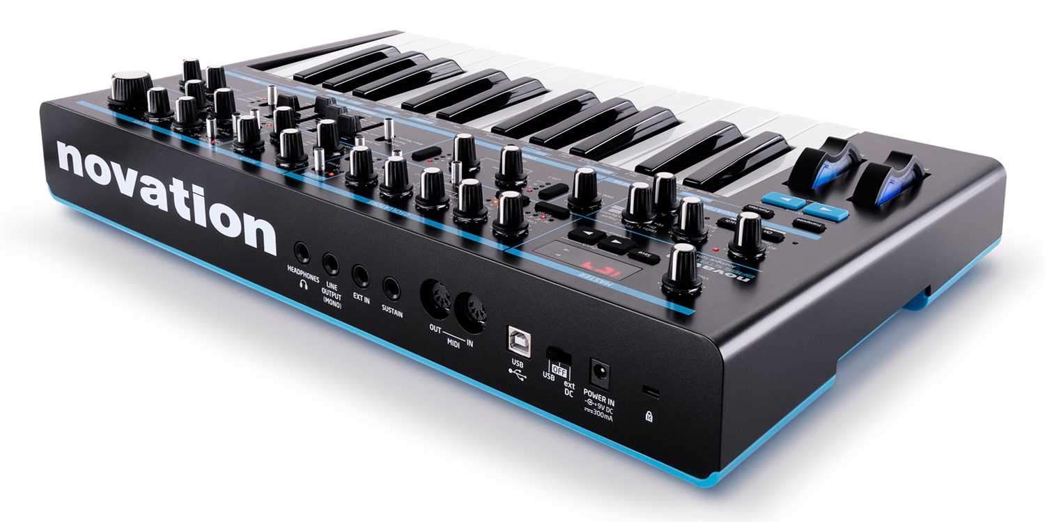 Novation Bass Station II Analog Mono Synth - ProSound and Stage Lighting