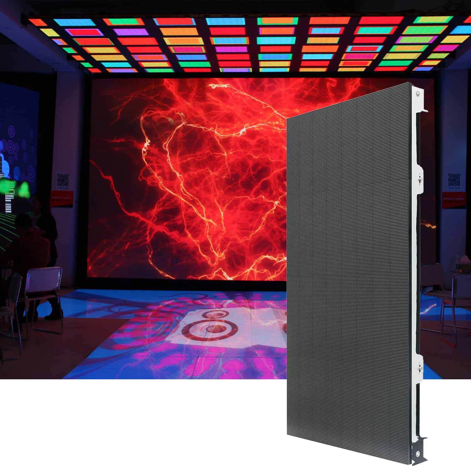 Dicolor BAT M1-391 3.9mm to 4mm Single LED Video Panel - Solotech