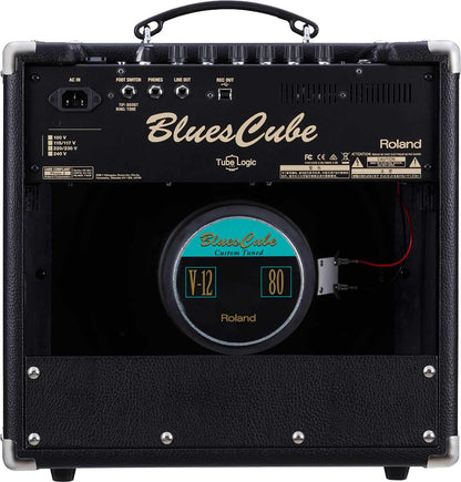 Roland BC-HOT-BK Black Blues Cube Hot Combo Guitar Amplifier - Solotech