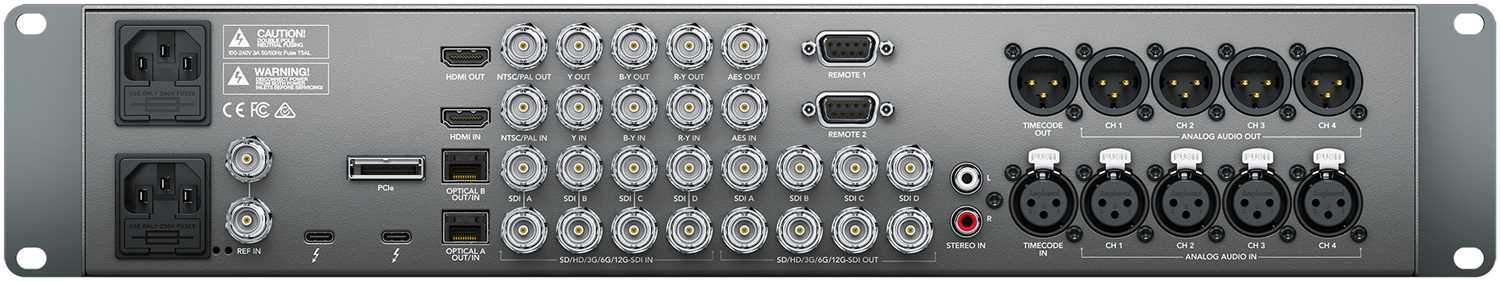 Blackmagic Design UltraStudio 4K Extreme 3 Capture & Playback Device - ProSound and Stage Lighting